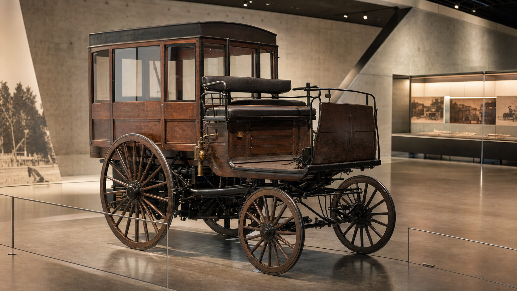 1895年奔驰内燃机公共汽车 Benz Motor-Omnibus